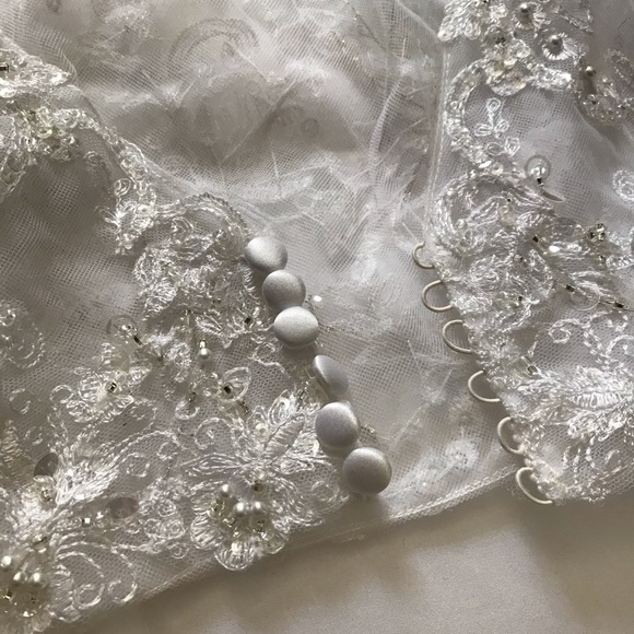 Sequined beaded wedding jacket - Picture 3 of 6